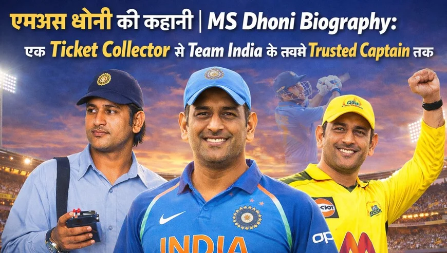 The Story Of MS Dhoni
