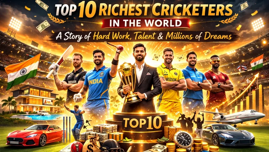 Top 10 Richest Cricketers in the World