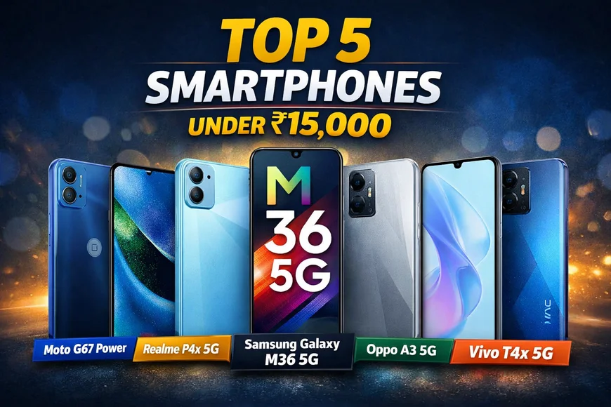 Top 5 Smartphones under 15000