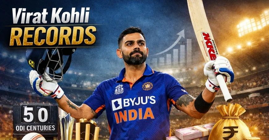 Virat Kohli Records & Net Worth