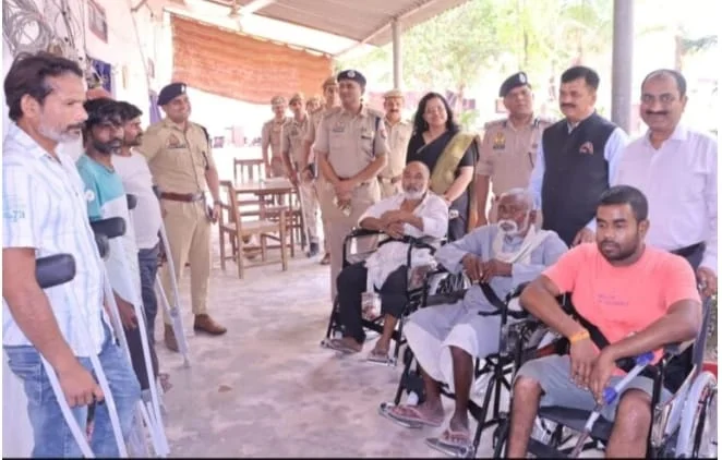 जिला कारागार का हुआ त्रिमासिक निरीक्षण पहली बार देखने को मिला दिव्यांग बंदियो के प्रति सहानुभूति