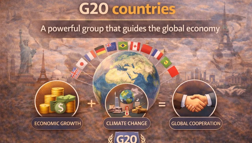 G20 देश: वैश्विक अर्थव्यवस्था को दिशा देने वाला शक्तिशाली समूह