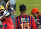 RCB vs Lucknow Super Giants: Virat Kohli के पैर छूते दिखे Naman Tiwari, जीत के बाद वायरल हुआ खास पल