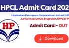 HPCL Admit Card 2026 जारी: Officer और Junior Executive भर्ती परीक्षा के लिए हॉल टिकट डाउनलोड शुरू, ऐसे करें डाउनलोड