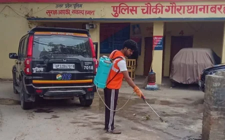 देवरिया में डेंगू-मलेरिया नियंत्रण को लेकर दवा छिड़काव, माइक्रो प्लान के तहत अभियान तेज