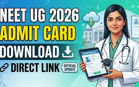 NEET UG 2026 Admit Card जारी: 3 मई की परीक्षा से पहले तुरंत डाउनलोड करें हॉल टिकट, जानें पूरा अपडेट