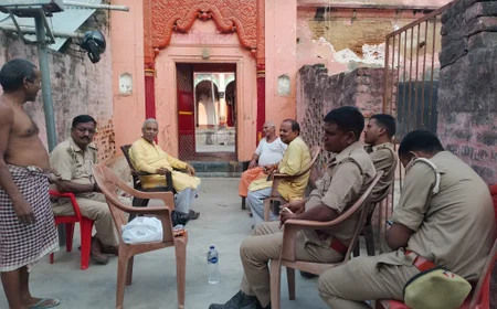 भागलपुर शिव मंदिर में रहस्यमयी चोरी से हड़कंप: पीतल का नगाड़ा और घंटी गायब,