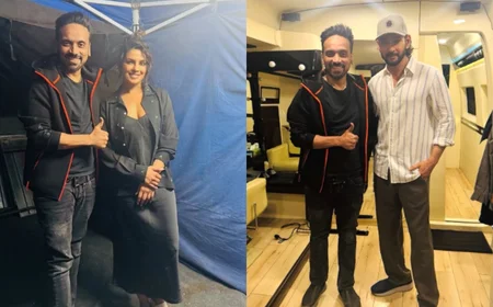 Priyanka Chopra और Mahesh Babu की फिल्म Varanasi के सेट फोटो वायरल, Bosco Martis संग दिखे सितारे