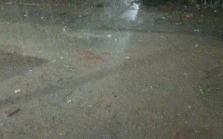 झमाझम बारिश बदला मौसम का मिजाज, आंधी तूफान के साथ उड़े बैनर पोस्टर