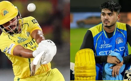 Chennai Super Kings को बड़ा झटका: Ayush Mhatre चोटिल, Akash Madhwal टीम में शामिल; Mumbai Indians से टक्कर आज
