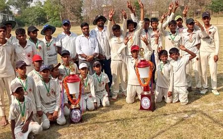 सहोदर देवी क्रिकेट एकेडमी सलेमपुर ने जीता फाइनल, अनुज सिंह बने मैन ऑफ द मैच
