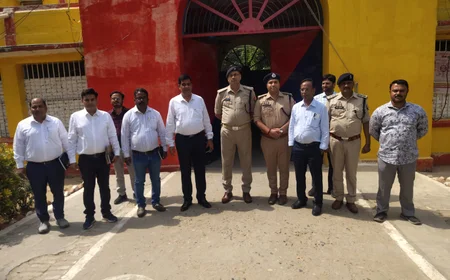 देवरिया जिला कारागार में ‘सुरक्षित बचपन योजना’ के तहत निरीक्षण, बच्चों के विकास पर जोर