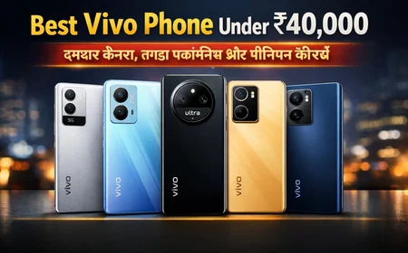 Top 5 Best Vivo Phone Under 40000: 2026 में सबसे दमदार कैमरा, परफॉर्मेंस और प्रीमियम फीचर्स वाले स्मार्टफोन