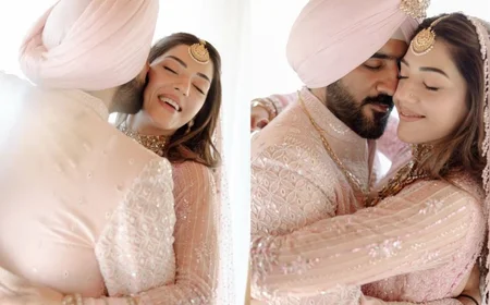 Mehreen Pirzada Wedding: Himachal में Anand Karaj के साथ Arsh Aulakh संग शादी, तस्वीरों ने जीता फैंस का दिल