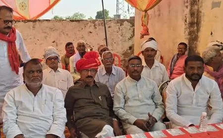 कालीचरण घाट पर लगेगी हाईमास्ट लाइट, अवैध खनन पर भी उठी सख्त आवाज