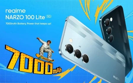 Realme Narzo 100 Lite 5G: 7000mAh Battery के साथ आने वाला नया पावरफुल स्मार्टफोन