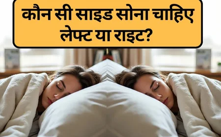 Sleeping Direction 2026 Left Side vs Right Side Benefits सही करवट से बदल सकती है आपकी सेहत