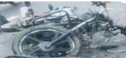 देवरिया में तेज रफ्तार स्कॉर्पियो ने बाइक सवार को मारी जोरदार टक्कर, युवक बाल-बाल बचा