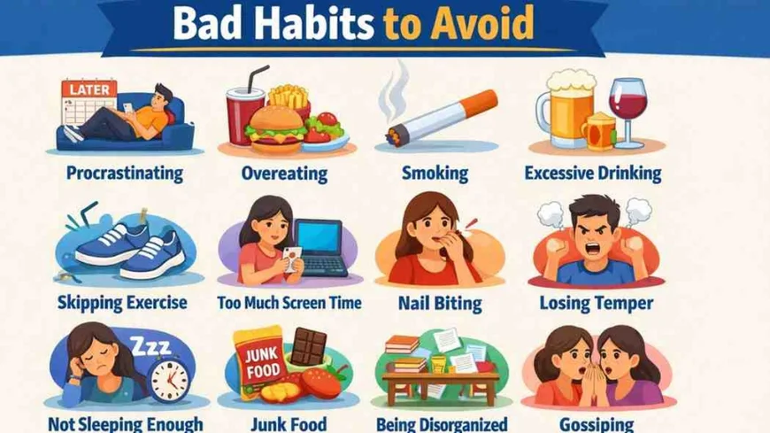 5 Bad Habits You Should Quit Today: आज ही छोड़ दें ये 5 बुरी आदतें और बदलें अपनी जिंदगी