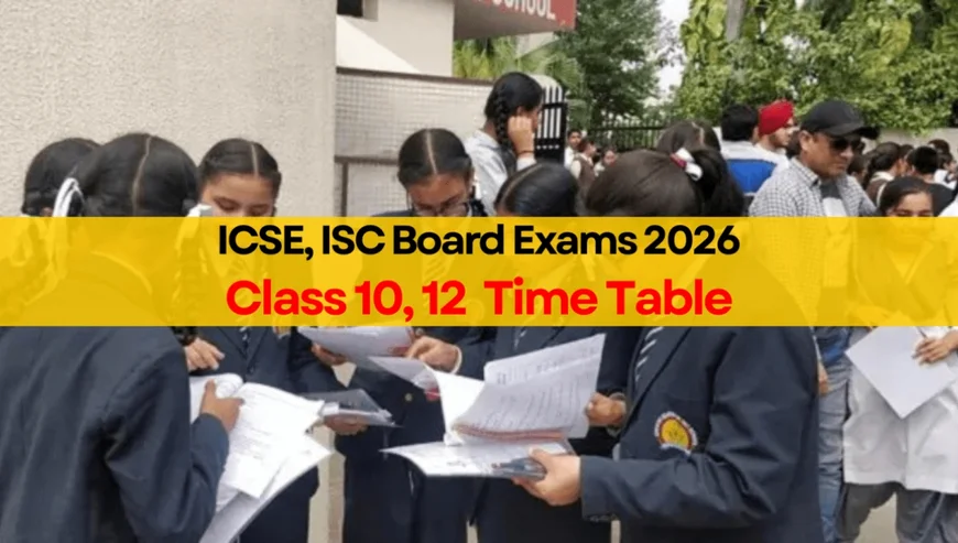 CISCE Supplementary Exam 2026
