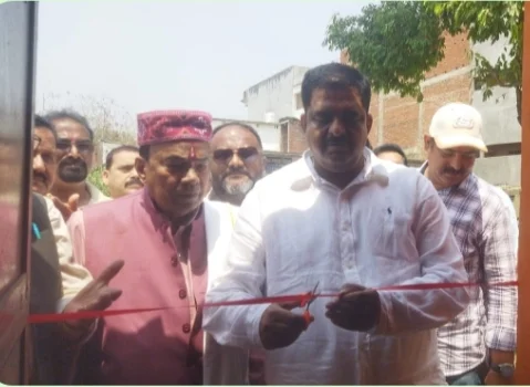 देवरिया के बरहज में संजय तिवारी ने भाजपा कार्यालय का किया उद्घाटन, चुनाव को लेकर बनाई रणनीति