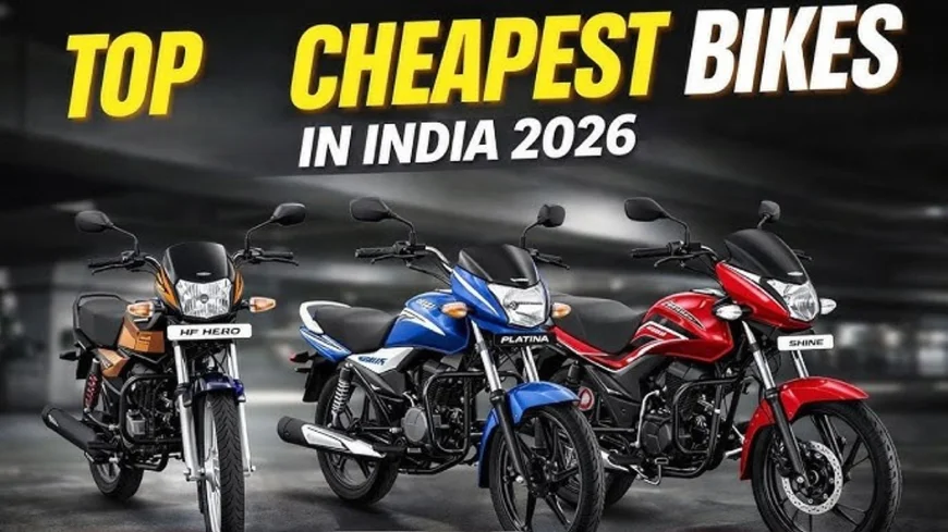 Best Budget Bikes 2026: Cheapest Bikes in India Starting at ₹55,000 After GST Cut की पूरी जानकारी