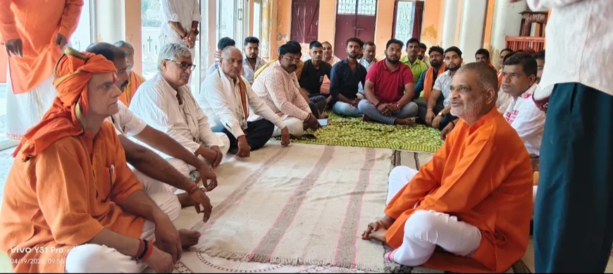 अनंत पीठ आश्रम में श्रद्धा से मनाई गई भगवान परशुराम जयंती