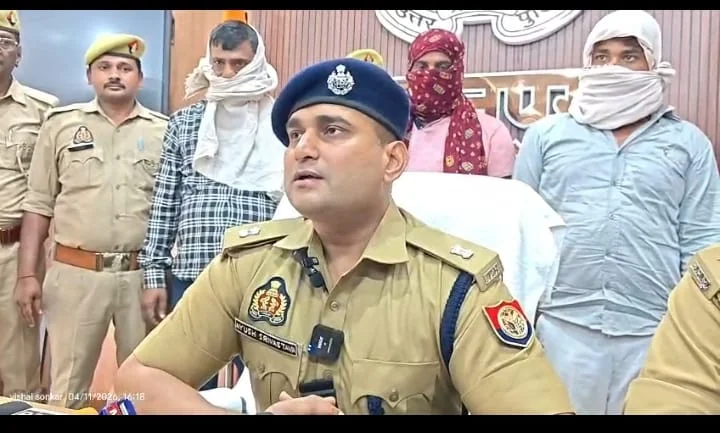 शाहगंज और खेतासराय थाना पुलिस