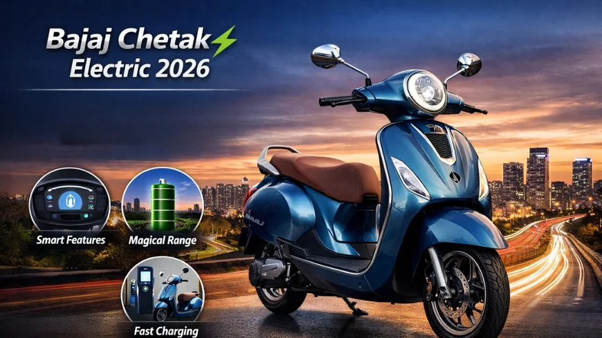 Bajaj Chetak Electric 2026: नए दमदार अवतार और शानदार रेंज के साथ, जानें कीमत और फीचर्स