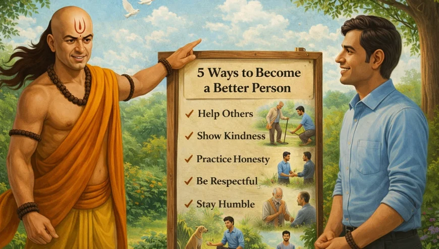 Chanakya Niti: रोज अपनाएं ये 5 आदतें, धीरे-धीरे बदल जाएगी आपकी सोच और बन जाएंगे बेहतर इंसान