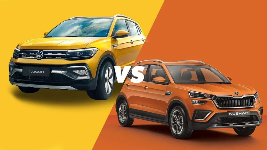 Volkswagen Taigun vs Skoda Kushaq: कीमत और फीचर्स में कौन आगे? खरीदने से पहले जानें अंतर