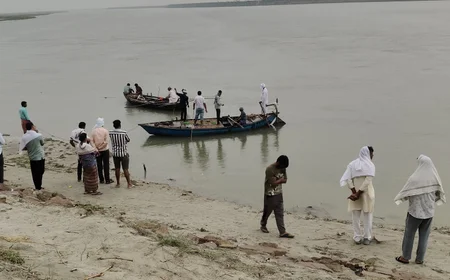 सरयू नदी में नहाते समय युवक की डूबकर मौत, एनडीआरएफ ने घंटों बाद शव निकाला